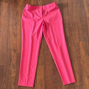 Calvin Klein Collection Vibrant Pink Ankle Pants